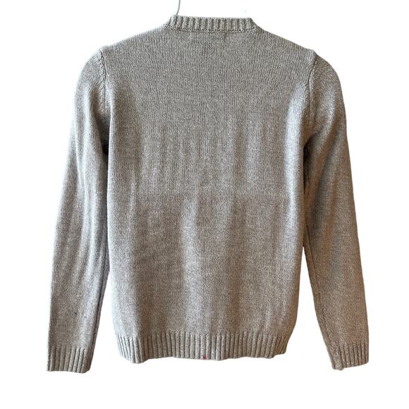 Karen Scott Polar Bear Nordic Christmas Holiday Sweater Size Small - Picture 3 of 5